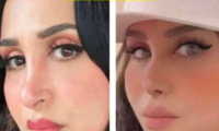 هند القحطاني قبل وبعد التجميل والسفر الى امريكا في 14 صورة