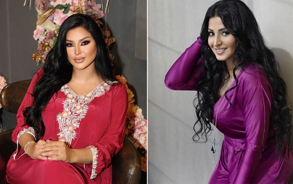 الفنانة السعودية قبل وبعد تقنية تكساس