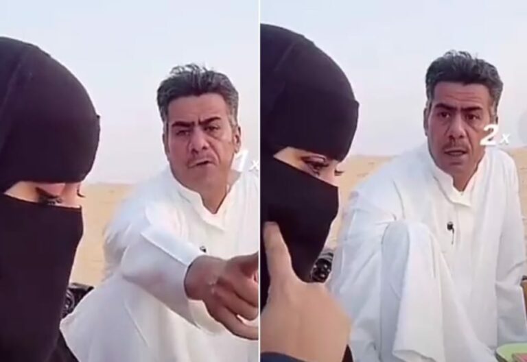 شاهد شجار الثنائي أحمد وأميرة خلال بث مباشر على التيك توك